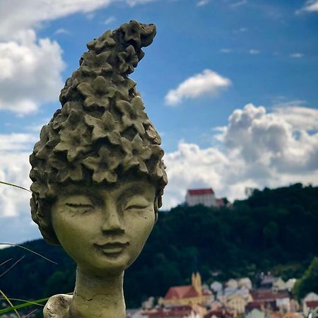 Ferienwohnung Burgenblick Mit Blick Auf リーデンブルク エクステリア 写真