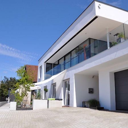 Ferienwohnung Burgenblick Mit Blick Auf リーデンブルク エクステリア 写真
